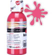 Red Apple  Akrilik Boya Pembe (PINK)100 Ml. Doğadan Ilham Alan Renkler.