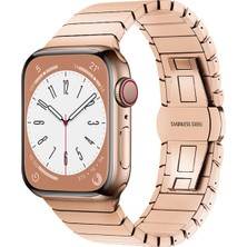 Newface Apple Watch 44MM KR413 Fine Steel Kordon - Rose