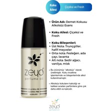 Zeyd Demet 35 ml Roll On Alkolsüz Esans-Edp-Cep Parfüm