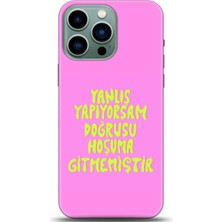 Tech Fashion Apple iPhone 14 Pro Kılıf Hd Baskılı Kılıf - Followed Institution 0465