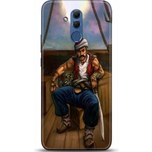 Tech Fashion Huawei Mate 20 Lite Kılıf Hd Baskılı Kılıf - Followed Institution 0224