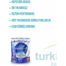 Turkishcare Hepsi Bir Arada Ekonomik 40 Yıkama Bulaşık Deterjanı Tablet