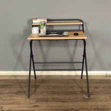 Berta Concept 2 Raflı Katlanır Çalışma Masası