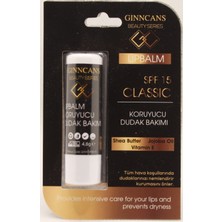 Ginncans Lıp Balm Ruj Spf+15 Classıc Dudak Koruyucu 4,8gr