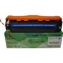 Co.Olympic Canon CRG-718 I-Sensys MF728 MF8330CDN Uyumlu Mavi Toner 2661B002