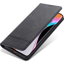 4U Sky Otomatik Emilen Pu Deri+Tpu Cüzdan Stand Telefon Kapak Kılıfı Xiaomi Mi Note 10 Lite-Black (Yurt Dışından)