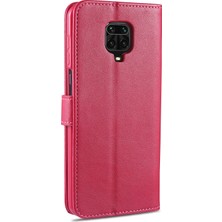 4U Sky Xiaomi Redmi Için Pu Deri Cüzdan Kılıfı Not 9s/redmi Note 9 Pro-Rose (Yurt Dışından)