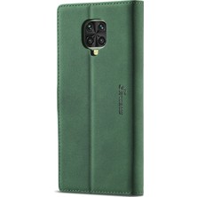 4U Sky Deri Cüzdan Stand Kapak Kılıfı Xiaomi Redmi Note 9s/redmi Note 9 Pro/redmi Note 9 Pro Maks-Green (Yurt Dışından)