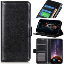 4U Sky Crazy Horse Cüzdan Stand Deri Telefon Kapağı Xiaomi Redmi 9c/9c Nfc-Black (Yurt Dışından)