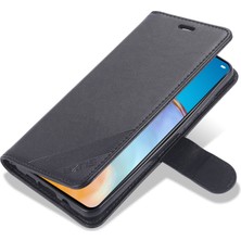 4U Sky Xiaomi Mi Note 10 Lite-Black Için Telefon Kabuğu Deri Cüzdan Stand Kılıfı (Yurt Dışından)