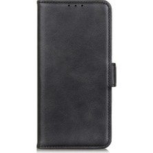 4U Sky Manyetik Deri Stand Cüzdan Koruyucu Kılıf Xiaomi Redmi 9c/9c Nfc-Black (Yurt Dışından)