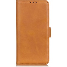 4U Sky Manyetik Deri Standı Cüzdan Koruyucu Kasa Xiaomi Redmi 9c/9c Nfc-Brown (Yurt Dışından)