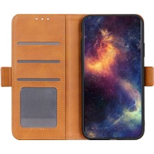 4U Sky Manyetik Deri Standı Cüzdan Koruyucu Kasa Xiaomi Redmi 9c/9c Nfc-Brown (Yurt Dışından)