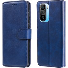 4U Sky Xiaomi Redmi K40 Pro/redmi K40/POCO F3/mı 11I-BLUE Için Kaliteli Cüzdan Standı Flip Deri Telefon Kasası (Yurt Dışından)