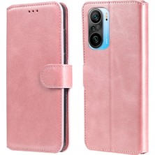 4U Sky Xiaomi Redmi K40 Pro/redmi K40/POCO F3/mı 11I Rose Gold Için Kaliteli Cüzdan Standı Flip Deri Telefon Kasası (Yurt Dışından)