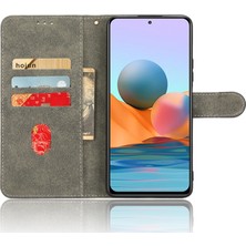 4U Sky Xiaomi Redmi Için Note 10 Pro 4g (Global)/(Hindistan)/note 10 Pro Max 4g Rfıd Engelleme Pu Deri Stand Vaka Telefon Cüzdan Kapak-Doğru (Yurt Dışından)