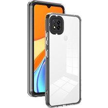 4U Sky Xiaomi Redmi 9c/9c NFC/10A 3 Için 3-1 Arada Arka Kapak Tpu+Pc Şok Geçirmez Telefon Vaka-Black (Yurt Dışından)