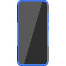 4U Sky Serin Lastik Pc+Tpu 2 Xiaomi Redmi 9c/9c Nfc/redmi 9 (Hindistan)/redmi 10A/XIAOMI Poco C3-Blue Için 1 Kickstand Koruma Telefonu Kabuğu (Yurt Dışından)