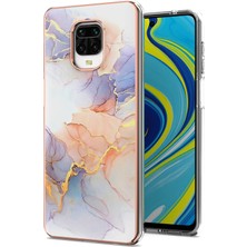 4U Sky Anti Çizelge Elektrapılaşma Imd Koruyucu Şok Geçirmez Şık Yumuşak Tpu Xiaomi Için Redmi Not 9s/redmi Note 9 Pro/redmi Not 9 Pro Max-White (Yurt Dışından)