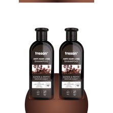 Tresan Kafein & Peptit Şampuan 300 ml X2