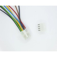 Sanec 4,20MM 8 Pin Kablolu Konnektör Takım 30CM - 0,50MM - Çift Taraflı