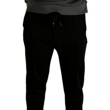 Ncs Erkek Siyah Bel Ipli Slim Fit Yan Cepli Armürlü Jogger Pantolon Ncs Jeans 1642