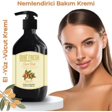 Orbıfresh Argan Yağlı Nemlendirici El Yüz Vücut Kremi 500 ml