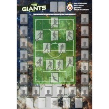 Mythos Cards Galatasaray - The Gıants Dev Poster ve Çıkartma Seti