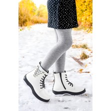 Kiko Kids Termo Taban Kız Çocuk Bot 621 Kırışık Taşlı