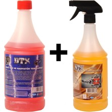 Dtx Kimya Ağır Yağ Sökücü Konsantre (1/5)  1 Litre & Susuz Motor Temizleyici Konsantre (1/5) 1 Litre
