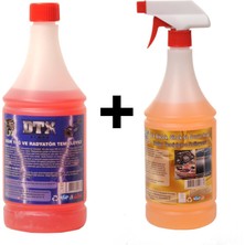 Dtx Kimya Ağır Yağ Sökücü Konsantre (1/5)  1 Litre & Susuz Motor Temizleyici Konsantre (1/5) 1 Litre