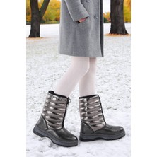 Kiko Kids Vakko Fermuarlı Kız Çocuk Kar Botu Arz 2732