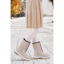 Kiko Kids Cilt Fermuarlı Kız Çocuk Kar Botu Arz 2325