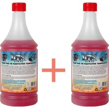 Dtx Kimya Oto Kalorifer ve Petek Temizleme Sıvısı 1 Lt  & Ağır Yağ Sök.  ve Radyatör Temizleyici 1 Lt
