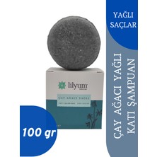 Lilyum Etik Bakım Çay Ağacı Yağlı Katı Şampuan 100 gr