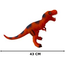 Kara Toys Dinozor Figürü Sesli Büyük Boy Soft 43 cm