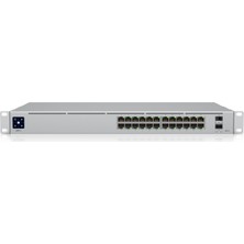 Ubiquiti Usw-Pro-24 , 24 Gigabit Ethernet , 2 *10G Sfp+ , L3 , Yönetilebilir  Switch , POE Değildir