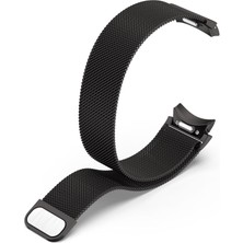 AktarMobile Galaxy Watch 5 40 / 44 mm Tam Uyumlu Mıknatıslı Hasır Metal Örgü Kordon Kayış Orijinal Pim