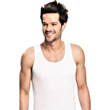 Betimoda Erkek  Pamuk Beyaz Atlet 5 Adet