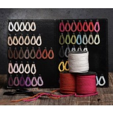 Polyester Kordon İp 6mm 50metre- Zümrüt yeşil
