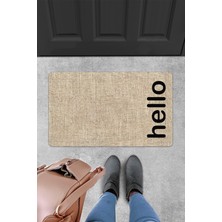 Evaşk Kapı Önü Paspası Vinil Kaymaz Tabanlı