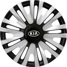 Kef Kia Rio 14 Inç Uyumlu Jant Kağpağı 4'lü Takım Renkli  3514