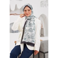 İpekhan Zühre Aydın Nature Color Rose Soft Şal Siyah
