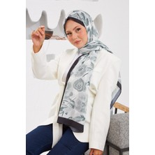 İpekhan Zühre Aydın Nature Color Rose Soft Şal Siyah
