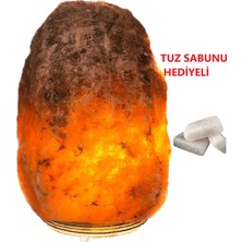 Tuz Shop Çankırı Doğal Tuz Lamba 4-6kg Tuz Lambası Tuz Sabunu Hediyeli