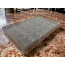 Greyas Moulds Kare Pralin Çikolata KALIBI-3887