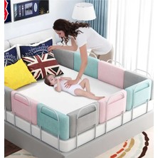 Revu Baby 550 cm Serenty Plus Yatak Bariyeri Bebek ve Çocuk Korkuluğu Güvenlik Bariyeri