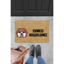 Evaşk Kapı Önü Paspası Vinil Kaymaz Tabanlı