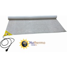 180 x 290 cm (6m²) Nuthermo Elektrikli Halı Altı Isıtıcı Yerden Isıtma (Floor Heating) Prezbant