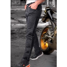 KonforA Sds Su&rüzgar Geçirmez Kot Görünümlü Taktik Motorcu Pantolon
